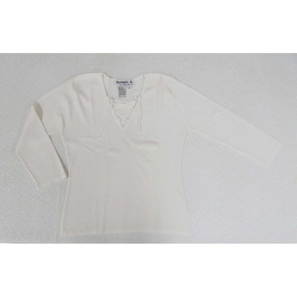 Joseph A. White 3/4 Sleeve Sweater Size Medium - Picture 2 of 5